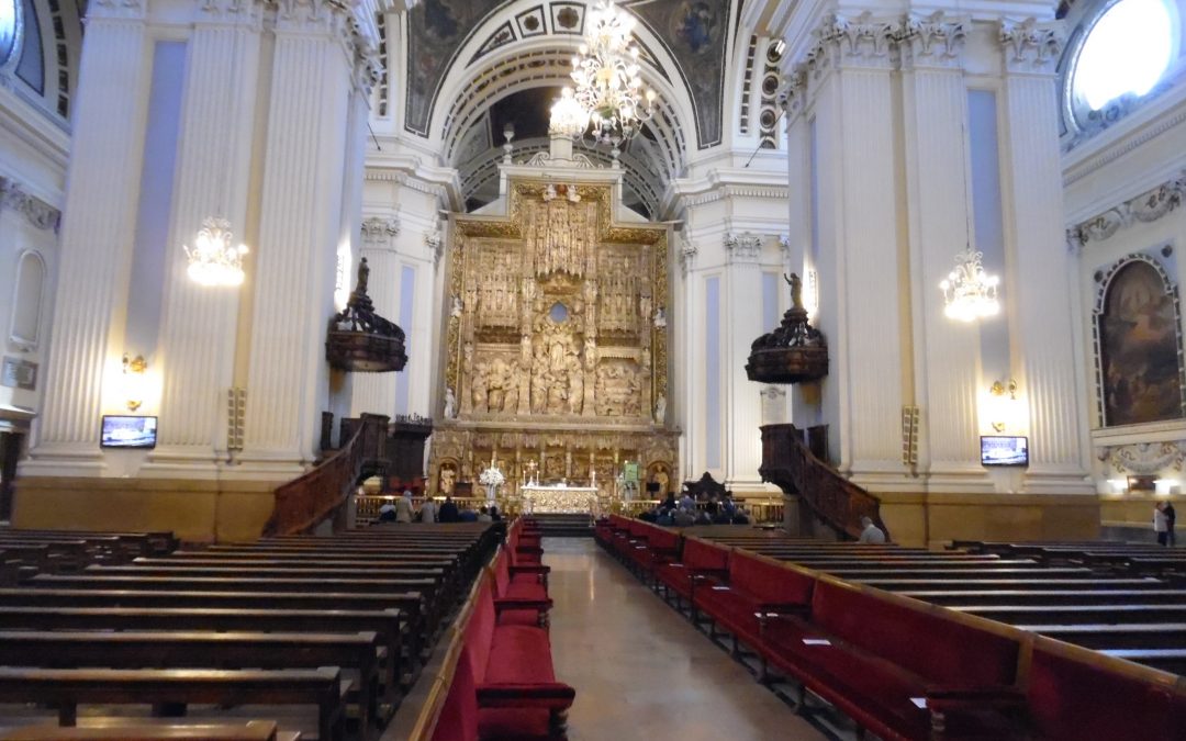 Eucaristía en el Altar Mayor de la Basílica del Pilar 12-diciembre-2017